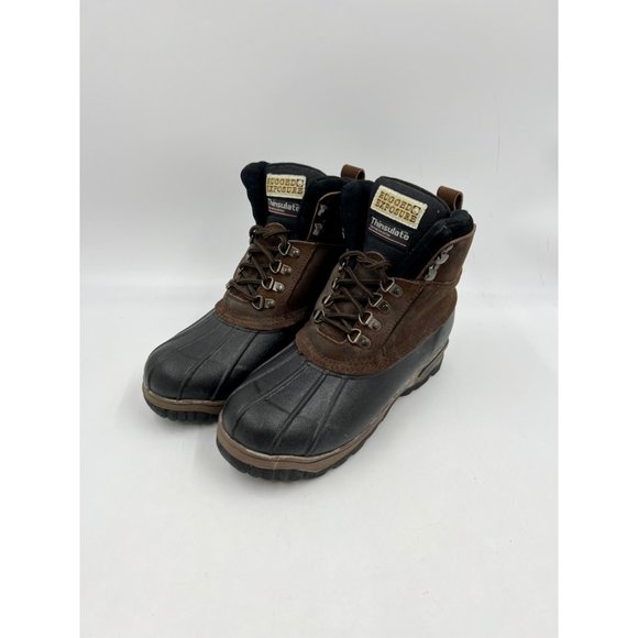 Men's Boots Shoes Rugged Exposure Size 9 Rubber Leather Hunting Hiking Duck Boot - Picture 2 of 10